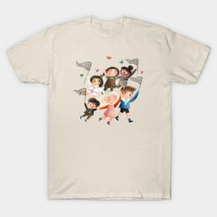 Butterfly catching T-Shirt